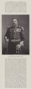 Konteradmiral H M Rawson, CB, Kommandant der Strafexpedition nach Benin