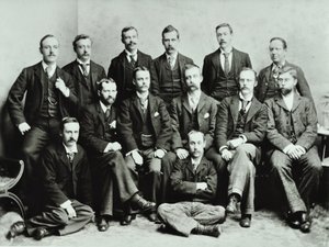Rosendale Road School: Gruppe von Lehrern, 1897