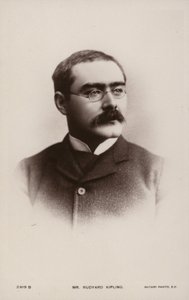 Rudyard Kipling (1865-1936), englischer Kurzgeschichtenschreiber, Dichter und Romanautor von English Photographer