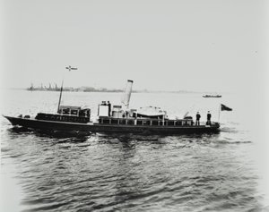 S.S. Beatrice, ein Schiff auf der Themse, 1898