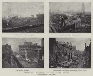 Szenen der großen Explosion in St. Helens von English Photographer