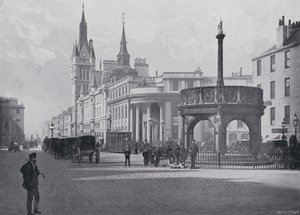 Schottland: Aberdeen, Marktkreuz und städtische Gebäude von English Photographer