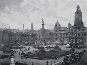 Schottland: Glasgow, George Square von English Photographer