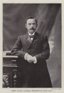 Senor Rafael Yglesias, Präsident von Costa Rica von English Photographer