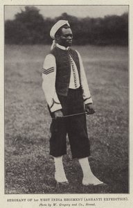 Sergeant des 1. Westindischen Regiments, Ashanti-Expedition