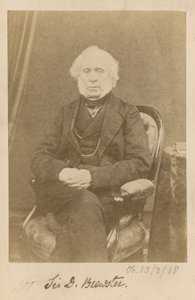 Sir D. Brewster von English Photographer