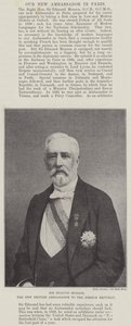 Sir Edmund Monson, der neue britische Botschafter in der Französischen Republik