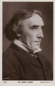 Sir Henry Irving, englischer Bühnenschauspieler
