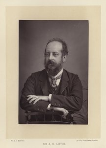 Sir James Dromgole Linton, Aquarellist von English Photographer