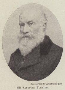 Sir Sandford Fleming von English Photographer
