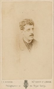 Sir Squire Bancroft von English Photographer