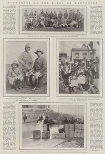 Souvenirs der Belagerung von Ladysmith von English Photographer