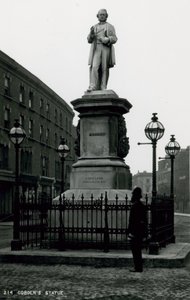 Statue von Richard Cobden von English Photographer