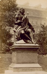 Statue von Robert Burns von English Photographer
