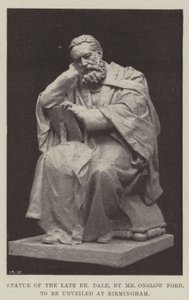 Statue des verstorbenen Dr. Dale, von Mr. Onslow Ford, in Birmingham enthüllt
