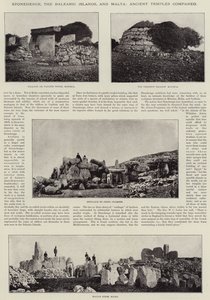 Stonehenge, die Balearen und Malta, alte Tempel verglichen von English Photographer