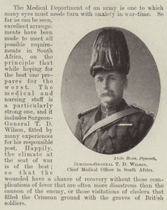 Chirurg-General T. D. Wilson, Chefarzt in Südafrika von English Photographer
