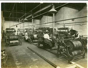 Tapisserie-Einstellung, Hughes Fabrik Nr. 2, 1923