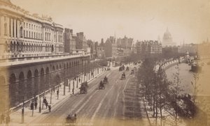 Themse-Ufer vom Waterloo Bridge von English Photographer