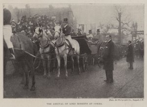 Die Ankunft von Lord Roberts in Cowes von English Photographer