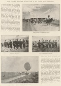 Die Herbstmanöver des Militärs in Wiltshire und Berkshire von English Photographer