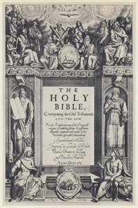 Die Bibel, R Barker 1611 von English Photographer