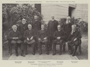Die Bischöfe von Indien und Ceylon in der Synode in Kalkutta von English Photographer