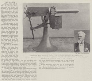 Die nervigste Waffe der Buren, die 37-Millimeter Maxim-Automatikkanone von English Photographer