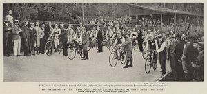 Der Bruch des 24-Stunden-Radfahrrekords in Herne Hill, der Start von English Photographer