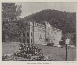 Die Zentralbäder, Marienbad von English Photographer