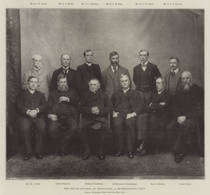 Der Kirchenkongress in Nottingham, eine repräsentative Gruppe von English Photographer