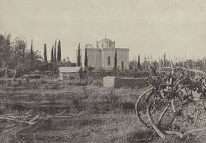 Die Kirche in Gilgal, wo die Israeliten das erste Passah im Gelobten Land feierten von English Photographer