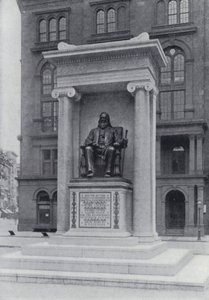 Das Cooper Institute und Denkmal, New York von English Photographer