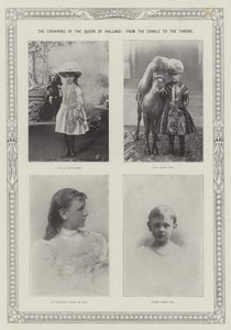 Die Krönung der Königin von Holland, von der Wiege bis zum Thron von English Photographer