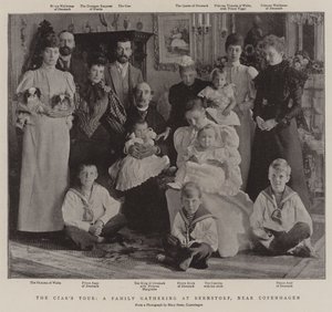 Die Reise des Zaren, ein Familientreffen in Bernstorf bei Kopenhagen von English Photographer