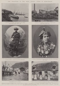 Die Katastrophen in Westindien, Ansichten in Martinique