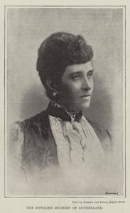Die verwitwete Herzogin von Sutherland von English Photographer