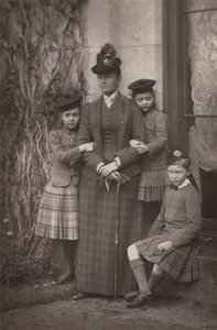 Die Herzogin von Connaught und Familie