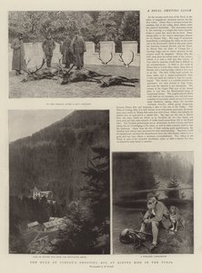 Die Jagdhütte des Herzogs von Coburg in Hinterriss in Tirol