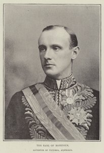 Der Earl of Hopetoun, Gouverneur von Victoria, Australien von English Photographer
