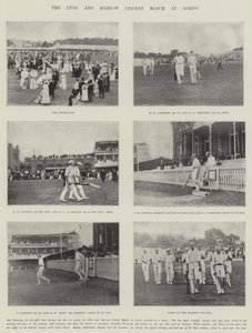 Das Eton und Harrow Cricket-Match in Lords