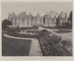 Das Feuer im Château d