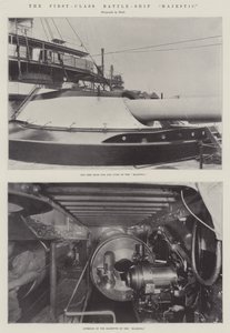 Das erstklassige Schlachtschiff Majestic