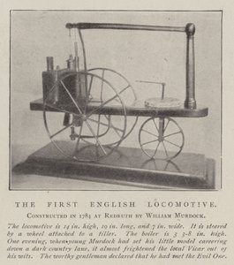Die erste englische Lokomotive von English Photographer
