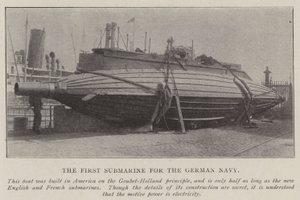 Das erste U-Boot für die deutsche Marine von English Photographer