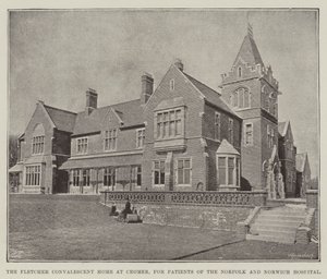 Das Fletcher-Erholungsheim in Cromer, für Patienten des Norfolk und Norwich Krankenhauses von English Photographer
