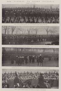 Das Begräbnis von Königin Victoria von English Photographer