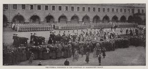Die Beerdigung des verstorbenen Prinzen Alfred von Sachsen-Coburg und Gotha von English Photographer