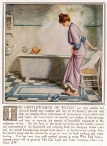 The Gas Light and Coke Company, Horseferry Road, S W. Werbung von English Photographer