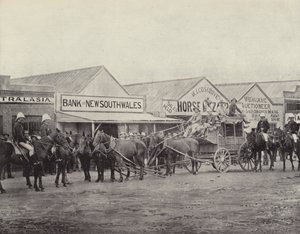 Der Gold-Eskort, Coolgardie von English Photographer